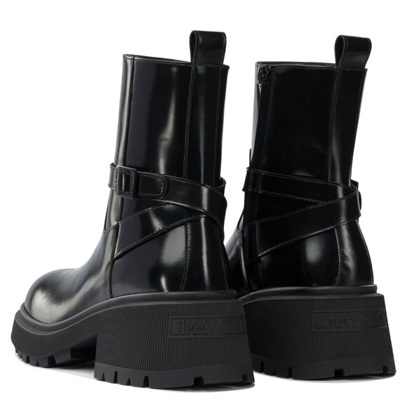 Jimmy Choo Conny Flat Ankle Boots IT 37 Women - Picture 4 of 5